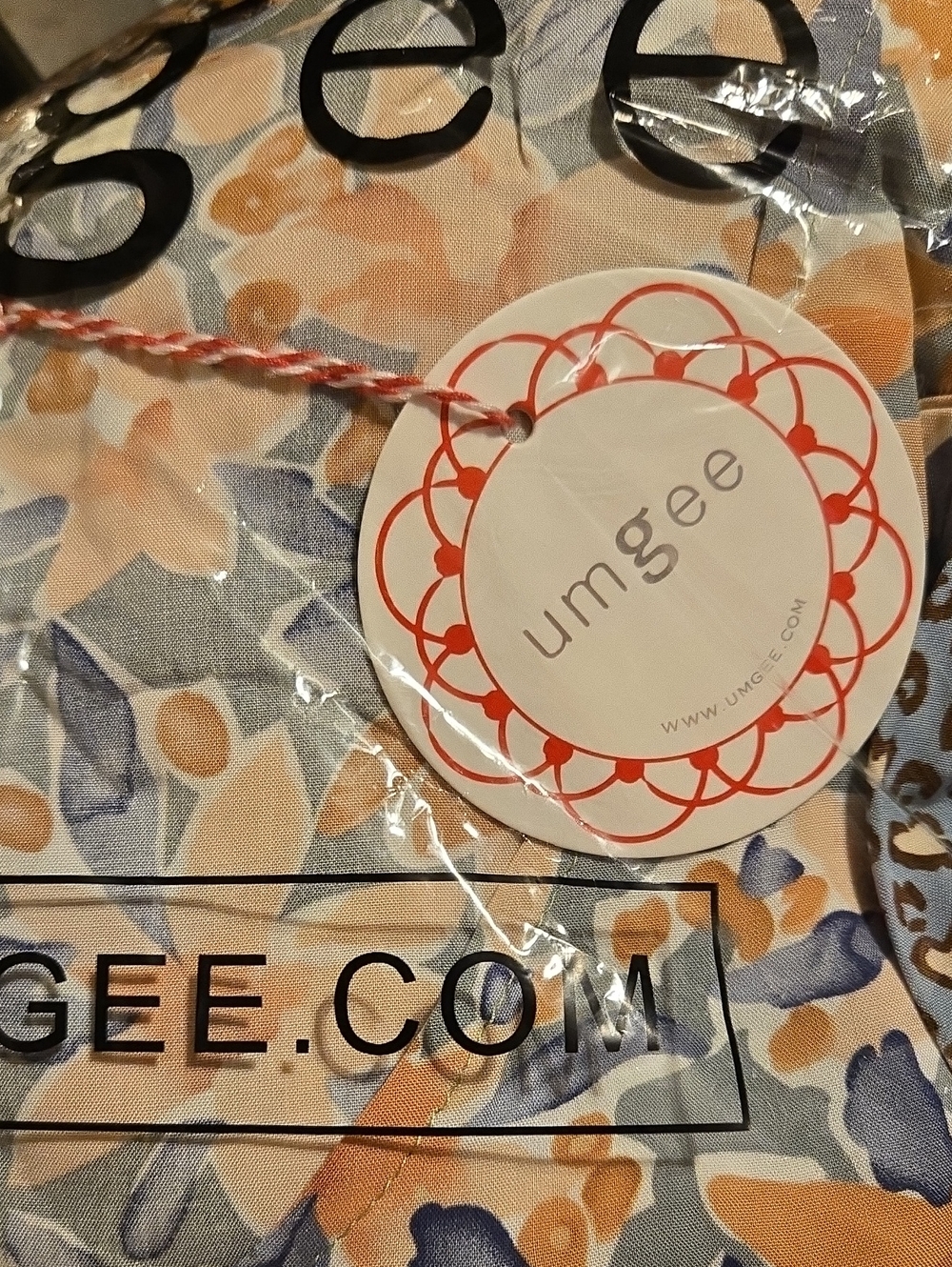 NWT, Umgee Orange and Blue Floral Tiered Mini Dress Cheetah Print Layered Dress - Picture 2 of 3